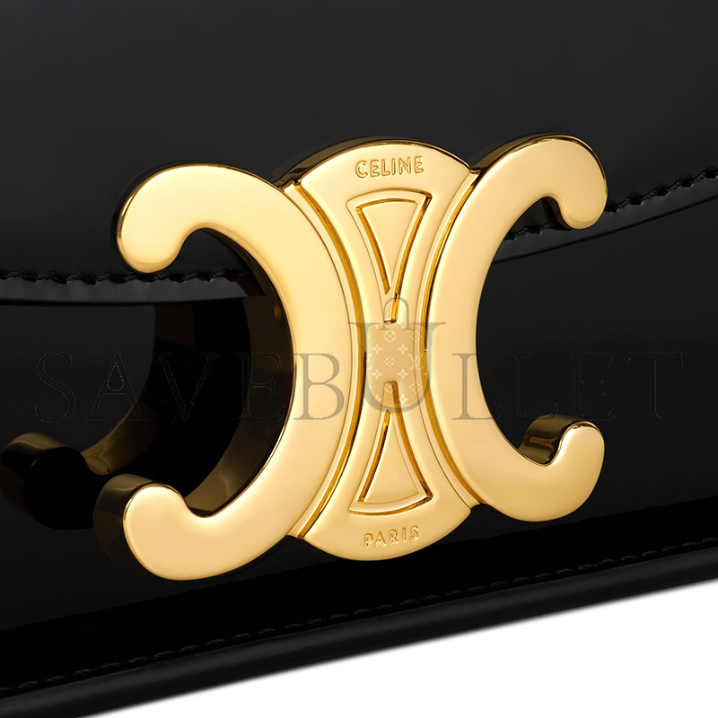 CELINE TRIOMPHE SHOULDER BAG 118313FZI.38NO (20.5*11*5.5cm)